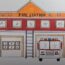 How to Draw a Fire Station Step by Step