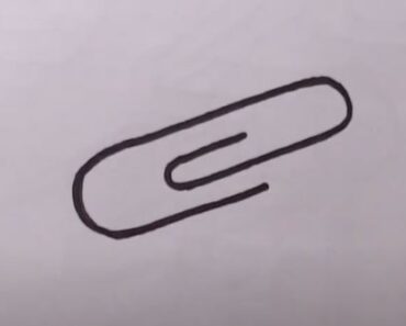 How to Draw a Paperclip Step by Step