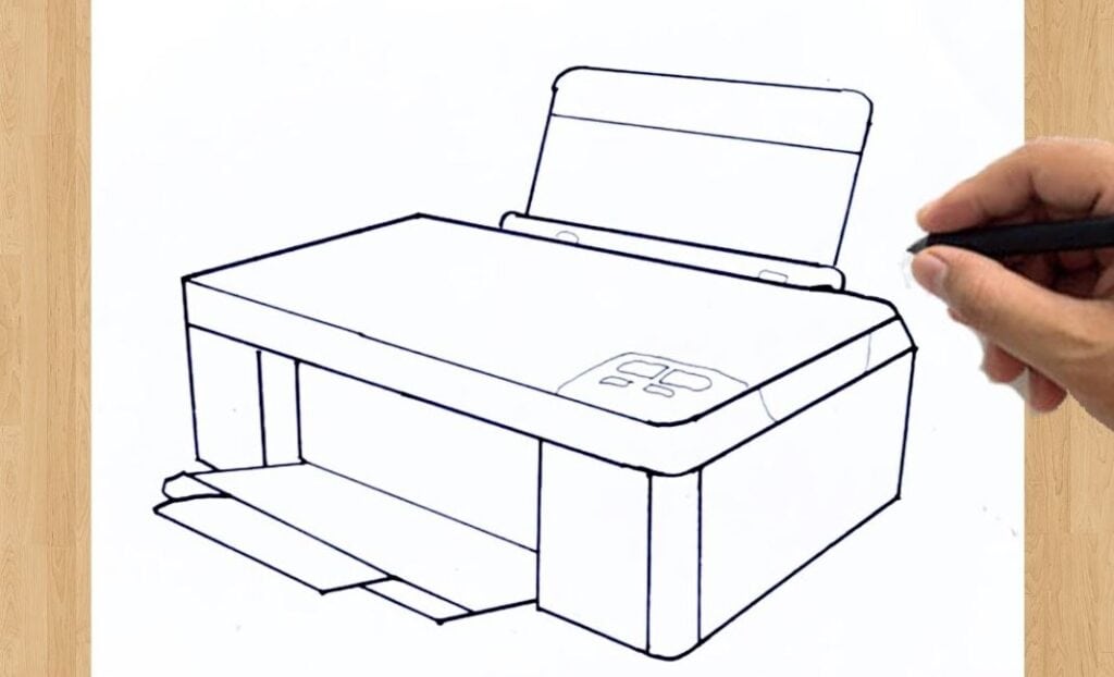 How to Draw a Printer