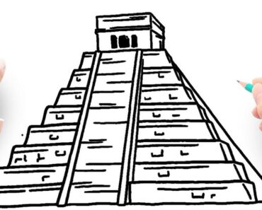 How to Draw a Temple Step by Step