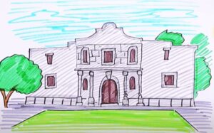 How to Draw the Alamo