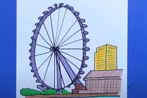 How to Draw the London Eye