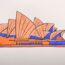 How to Draw the Sydney Opera House Step by Step