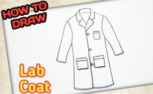 How to draw a Lab Coat