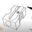 How to draw a Pencil Sharpener Step by Step