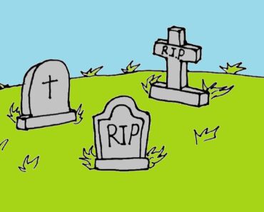 How to Draw a Cemetery Step by Step