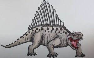 How to Draw a Dimetrodon
