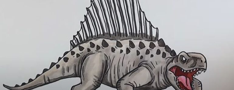 How to Draw a Dimetrodon