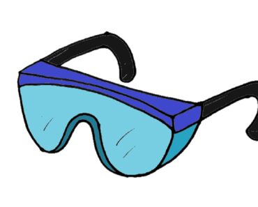 How to Draw a Goggles Step by Step