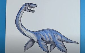 How to Draw a Plesiosaurus