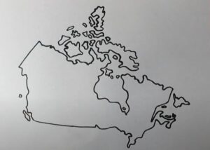 How to draw Canada (map)