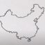 How to draw China (map) Step by Step