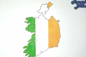 How to draw Ireland
