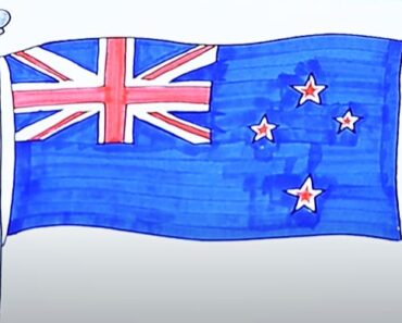 How to draw New Zealand flag