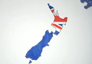 How to draw New zealand