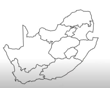 How to draw South Africa (map)