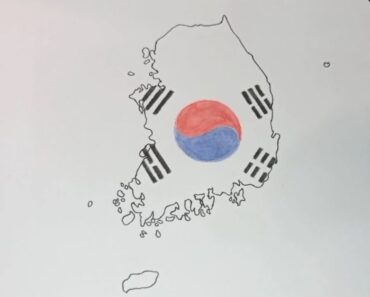 How to draw South Korea (map)