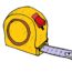 How to draw a Measuring tape