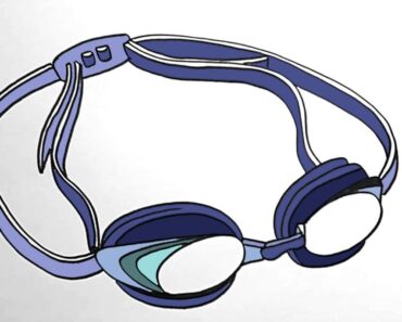 How to Draw Swim Goggles