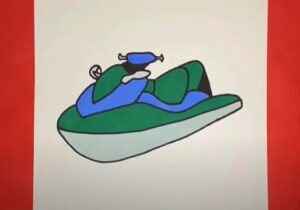 How to Draw a Jet Ski
