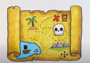 How to Draw a Pirate Map
