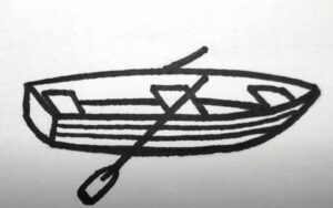 How to Draw a Row Boat