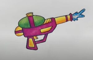 How to Draw a Water Gun