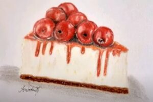 How to Draw Cheesecake