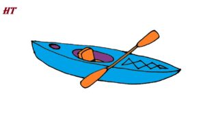 How to Draw a Kayak