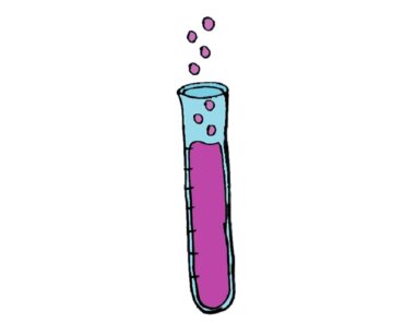 How to draw a Test Tube Step by Step