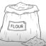 How to Draw Flour step by step