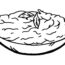 How to Draw Mashed Potatoes step by step