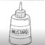 How to Draw Mustard Step by Step
