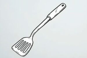 How to Draw a Spatula