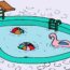 How to Draw a Swimming Pool Step by Step