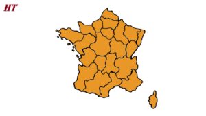 How to draw france map