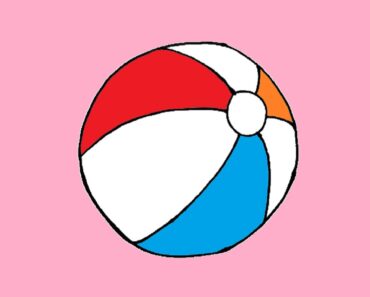 How to Draw a Beachball Step by Step