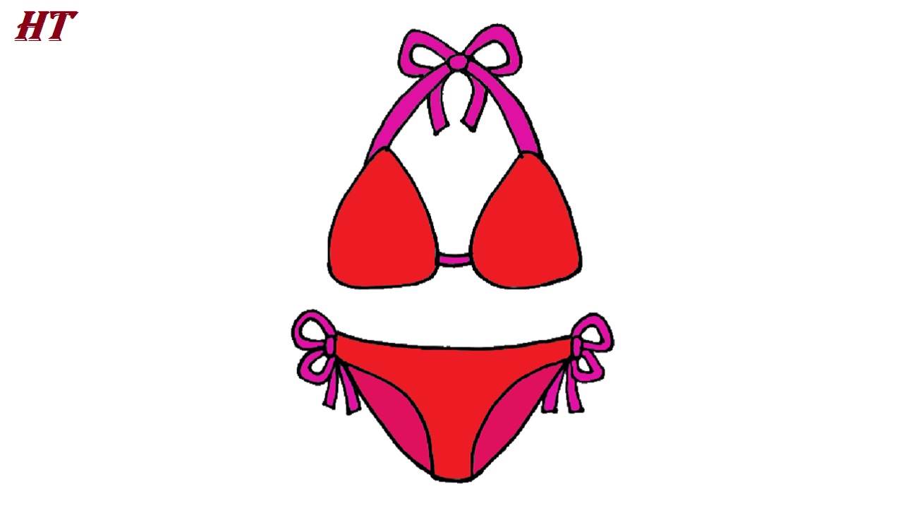 How to Draw a Bikini