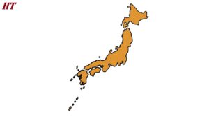 How to draw Japan map