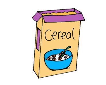 How to Draw a Cereal Box Step by Step