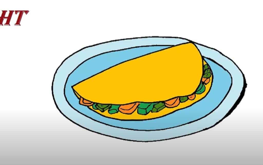 How to Draw an Omelet