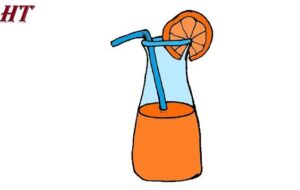 How to Draw Orange Juice