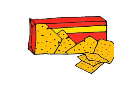 How to Draw Crackers Step by Step