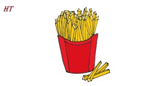 How to Draw French Fries