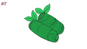 How to Draw Grape Leaves