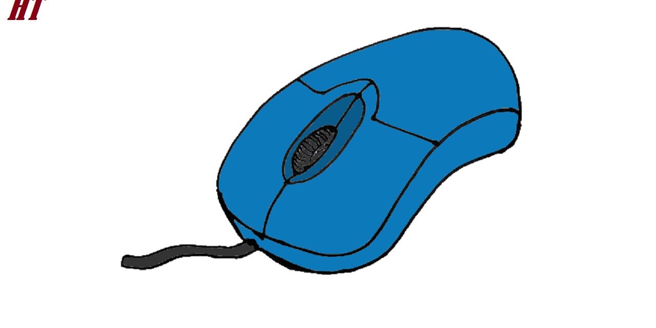 Computer mouse Drawing Step by Step