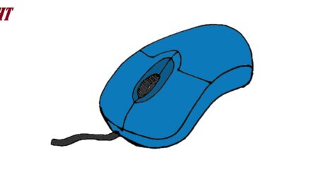 Computer mouse Drawing Step by Step