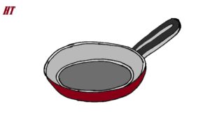 How-to-draw-a-frying-pan