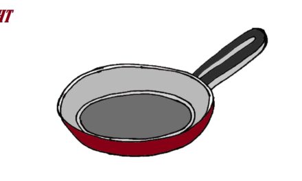 How to draw a frying pan Step by Step