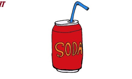 How to Draw a Soda Can step by step